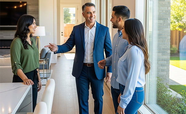 Agent selling a House